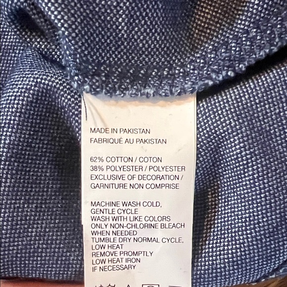 Izod Men's Navy Zip-Up Sweater 3XLT new with tags - Picture 5 of 7